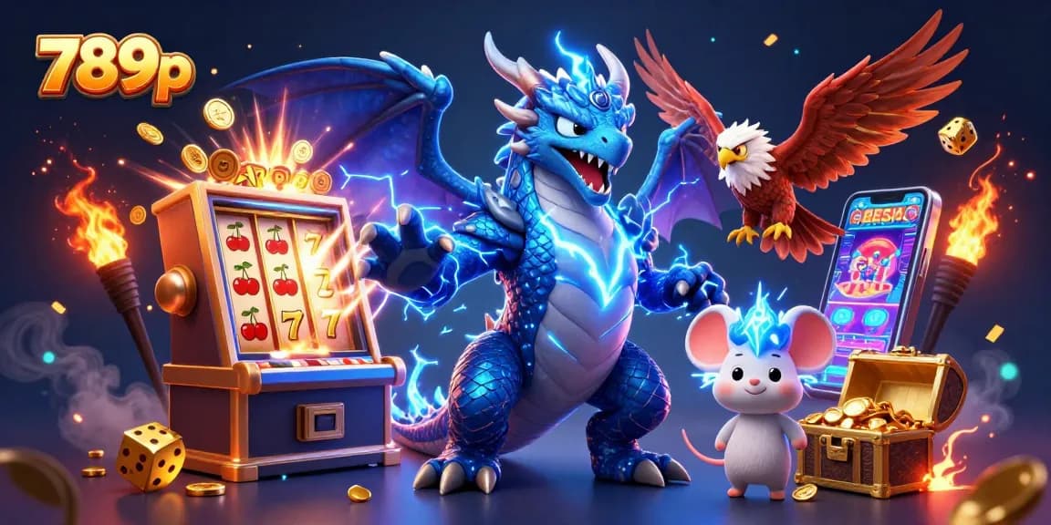 Spin the reels at 789p and dive into thrilling jackpots with electrifying gaming visuals.
