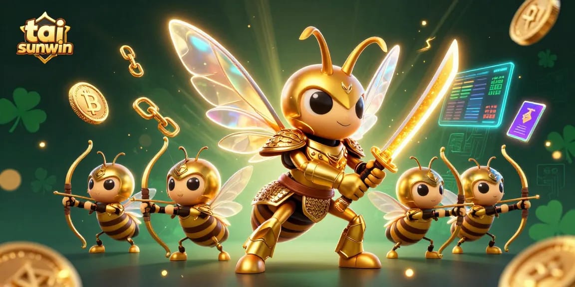 Experience exciting gameplay with tai sunwin in 3D illustration showcasing vibrant casino elements and characters.