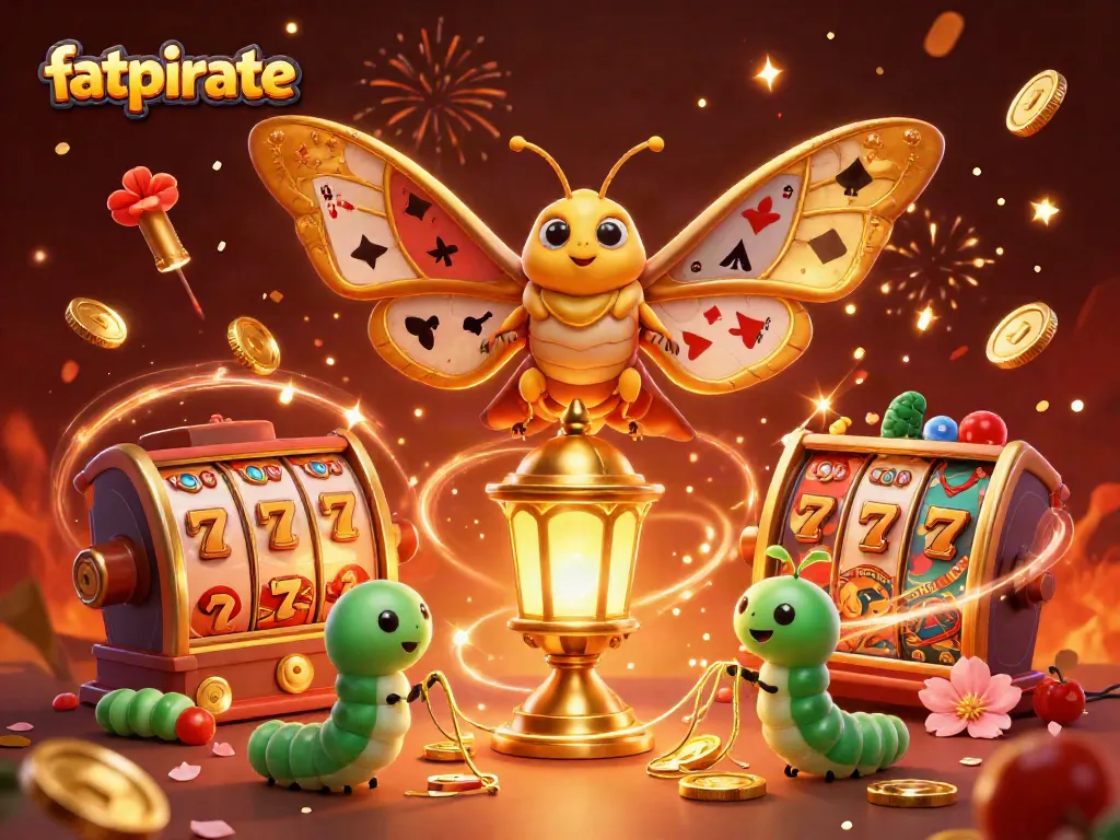 Experience the vibrant world of fatpirate casino with a stunning 3D illustration of detailed characters and gaming elements.